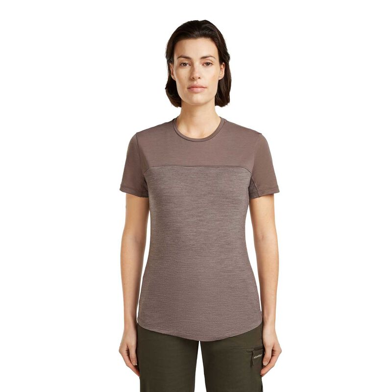 Icebreaker Womens Merino 125 Cool-Lite Sphere III SS Tee Colour Block image number 4